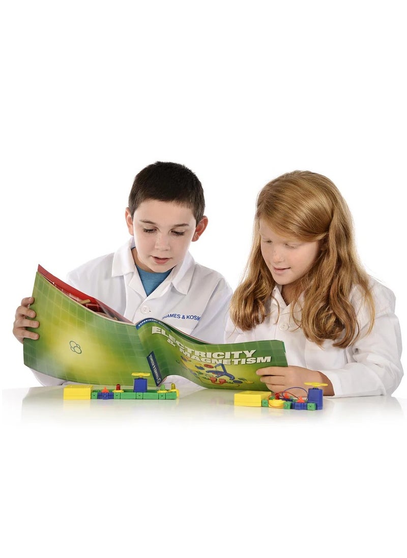 Thames & Kosmos Electricity & Magnetism Science Kit: To Build Circuits, Make Lights Glow and Educational Physics Toy
