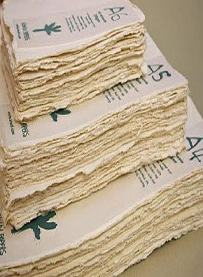 كادي ورق ألوان مائية مصنوع يدويًا من خادي، ١٠٠٪ قطن، ٣٢٠ جرامًا للمتر المربع: خشن: عبوة من ٢٠ ورقة، مقاس A3 - Image 2