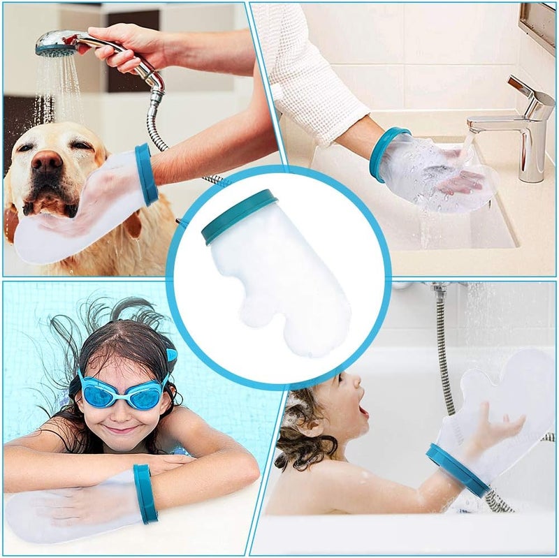 comfrt Hand Cast Cover for Shower Bathing, Waterproof Cast Protector Reusable Wrist Cast Sleeve Bag Keep Bandage Cast Dry for Adult Hand, Kids Arm, Fingers, Wound, Burn - Image 5