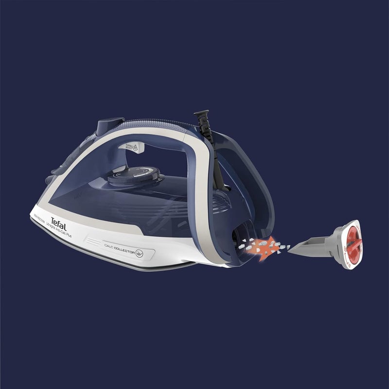 T-fal TEFAL Steam Iron | Ultraglide Plus | Steam output of 45g/min | 210 g/min with the boost | 2800W | 270ml Water tank capacity | 50/60Hz | Ultraglide Anti-Calc Plus | 2 Years Warranty | FV5820G0 - Image 4