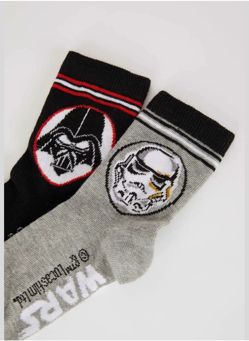 DeFacto 2 Pack Boy Star Wars Licenced  Socks