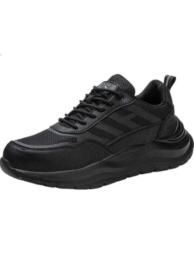 Old housekeeper Butler Safety Shoes Men'S Steel Toe Anti-Smashing Anti-Stab Lightweight Comfortable Wear-Resistant Work Functional Safety Shoes Sports Style Size 45 - Image 2