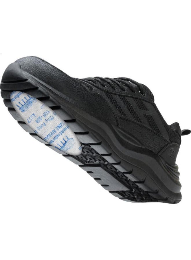 Old housekeeper Butler Safety Shoes Men'S Steel Toe Anti-Smashing Anti-Stab Lightweight Comfortable Wear-Resistant Work Functional Safety Shoes Sports Style Size 45 - Image 1