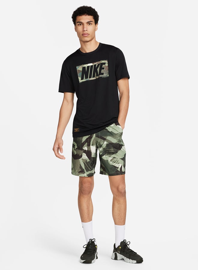 M Nk Df Tee Rlgd Camo Gfx