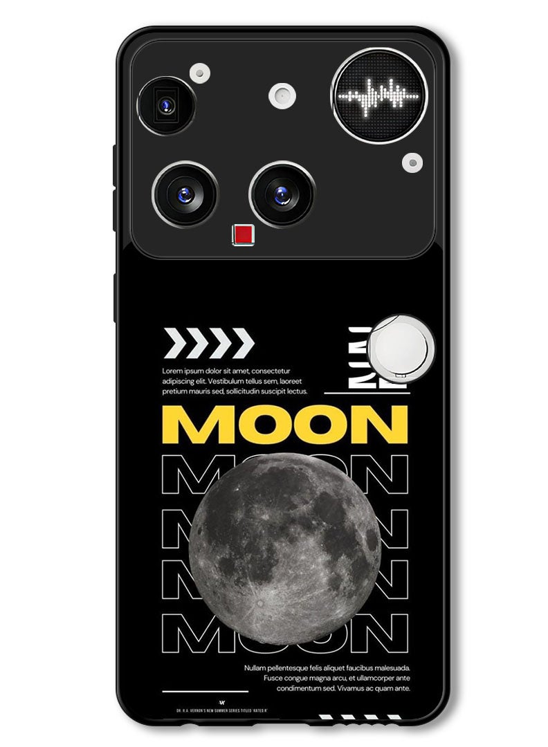 Theodor Case Compatible with Nothing Phone (3) 6.67 Inch Protection Shockproof Bumper Cover Moonn - Image 1