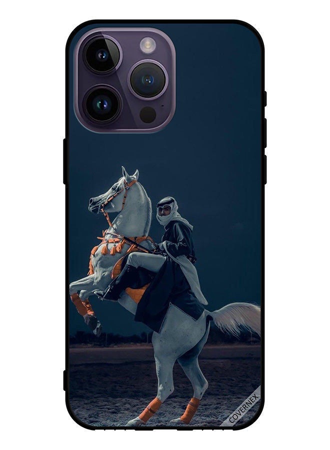 Covernex Protective Case Cover For Apple iPhone 14 Pro Max Young Man On Horse - Image 1