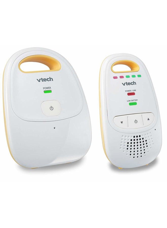 vtech DM111 Upgraded Audio Baby Monitor. 1 Parent Unit with Rechargeable Battery, Best-in-Class Long Range, Digital Wireless Transmission, Crystal-Clear Sound, Plug & Play, Sound Indicator & Alerts - Image 1