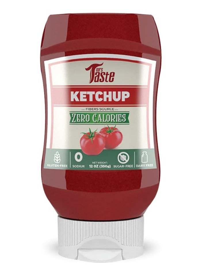 مسز تايست السيدة تيست خالية من السكر، صفر سعرات حرارية، صفر صوديوم، صفر سكر، غنية بالألياف، مناسبة للكيتو، مناسبة لحمية باليو، كاتشب وصلصات (كاتشب) - Image 1