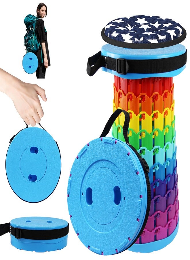 ALEVMOOM كرسي قابل للطي ALEVMOOM 2026 مع وسادة سميكة، ارتفاع 18.1 بوصة وعمق 10.24 بوصة، أكثر متانة وقدرة تحمل تصل إلى 600 رطل، كرسي قابل للطي والتعديل للتخييم والمشي لمسافات طويلة والجبال والحدائق والشواء - Image 1