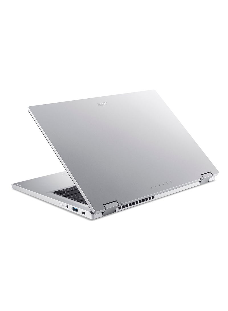 Acer Aspire 3 Spin 14 2-in-1 Convertible (2023)A3SP14-31PT-33DA Touchscreen Laptop With 14-Inch Display, Core i3-N305 Processor/4GB RAM/256GB SSD/Intel UHD Graphics/Windows 11 Home With Pen English/Arabic Silver - Image 4