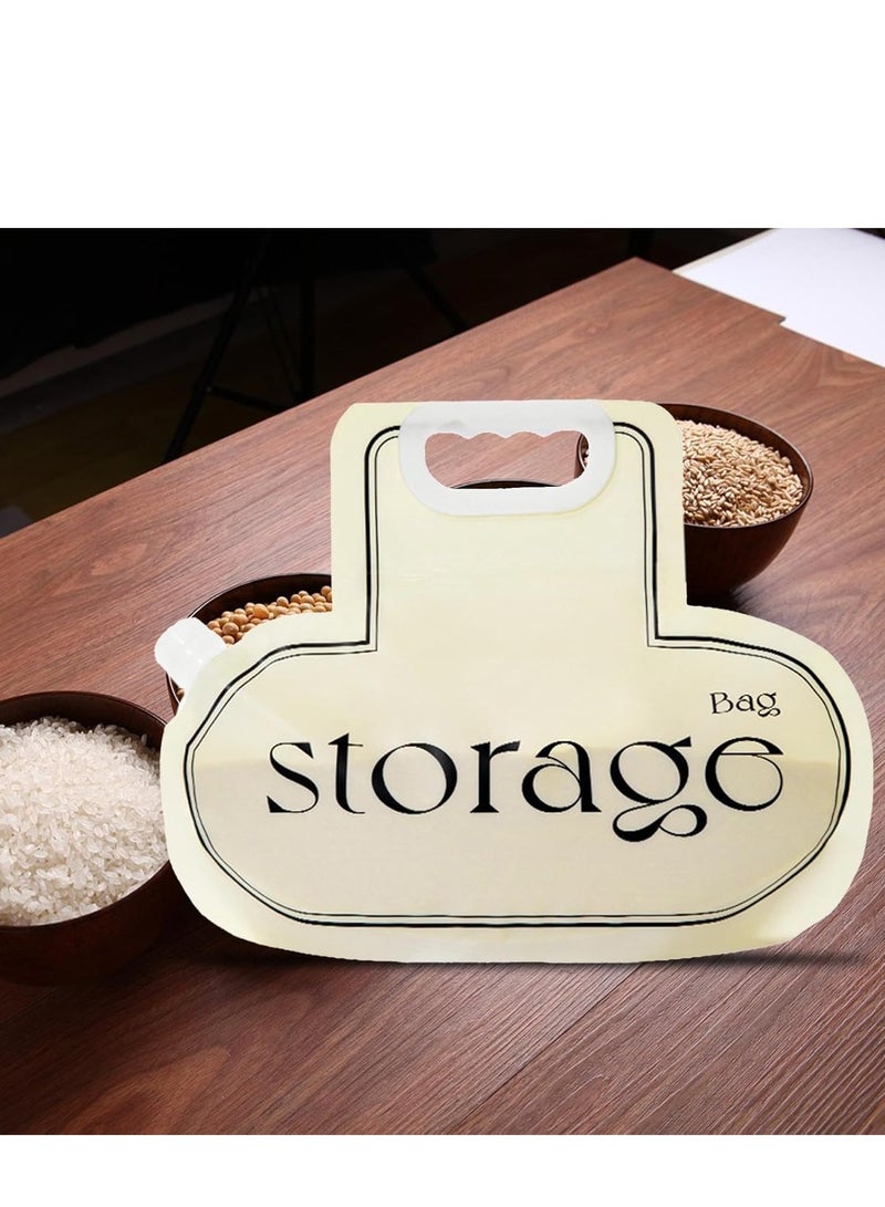 Large Diameter Airtight Grain Storage Bag – Made of Food-Grade Polyethylene – Suitable for Storing Rice, Wheat, and Kitchen Supplies  - Image 3