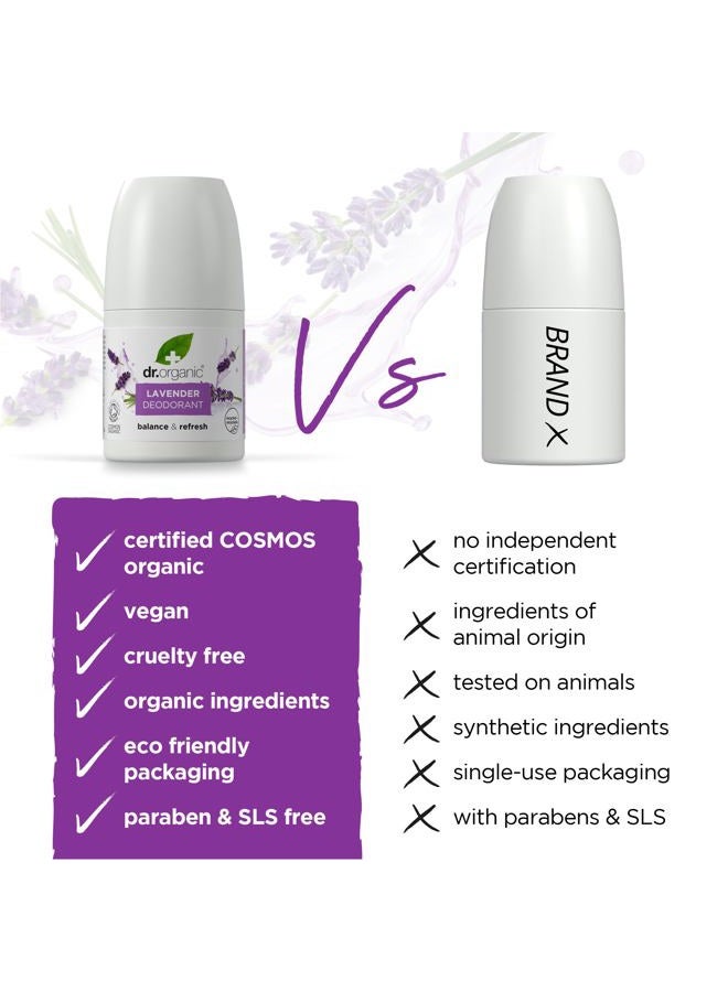 dr.organic Dr Organic Lavender Deodorant - Image 2