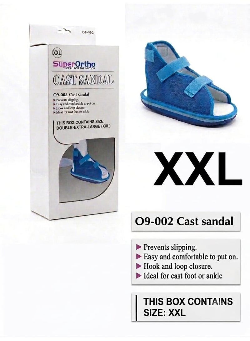 super ortho cast sandal xxl