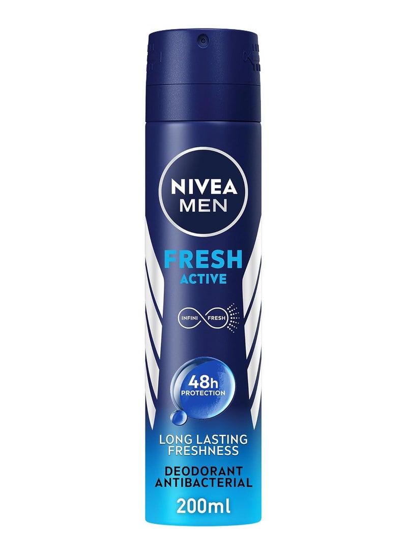 نيفيا بخاخ مضاد للتعرق برائحة منعشة ونقية-200مل - Image 1