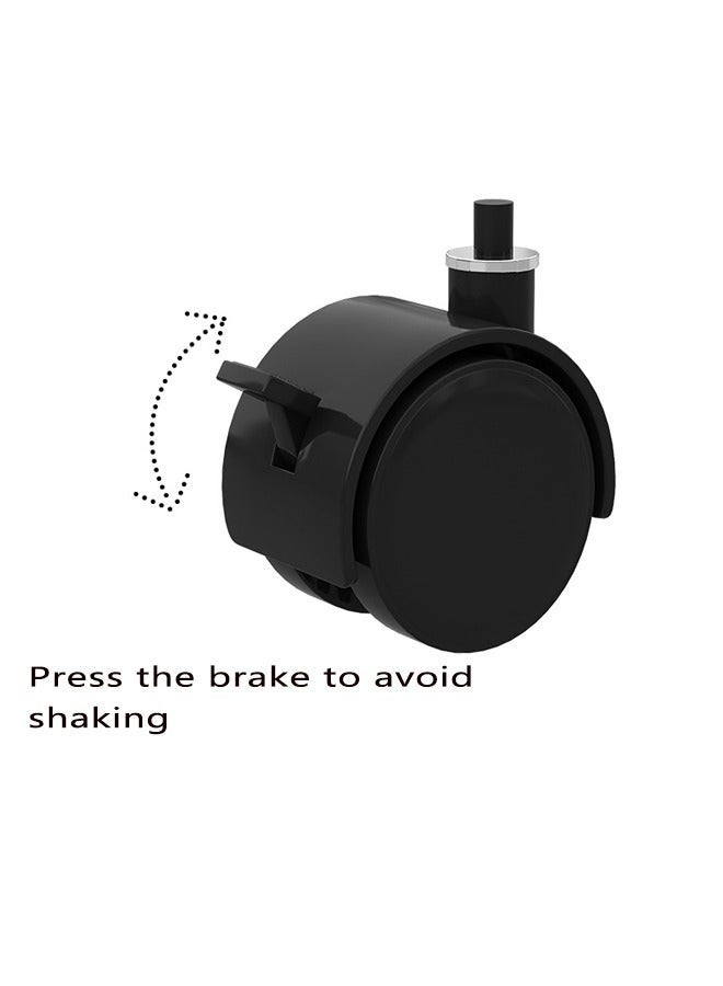 Storage racks, with sunken wire baskets, large-capacity shelf units, independent metal racks, carbon steel material, easy-to-assemble storage racks for kitchen storage, black - Image 4