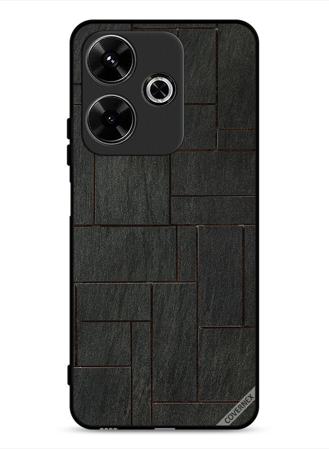 Covernex Xiaomi Redmi 13 4G Protective Case Cover Stones Wall Pattern - Image 1