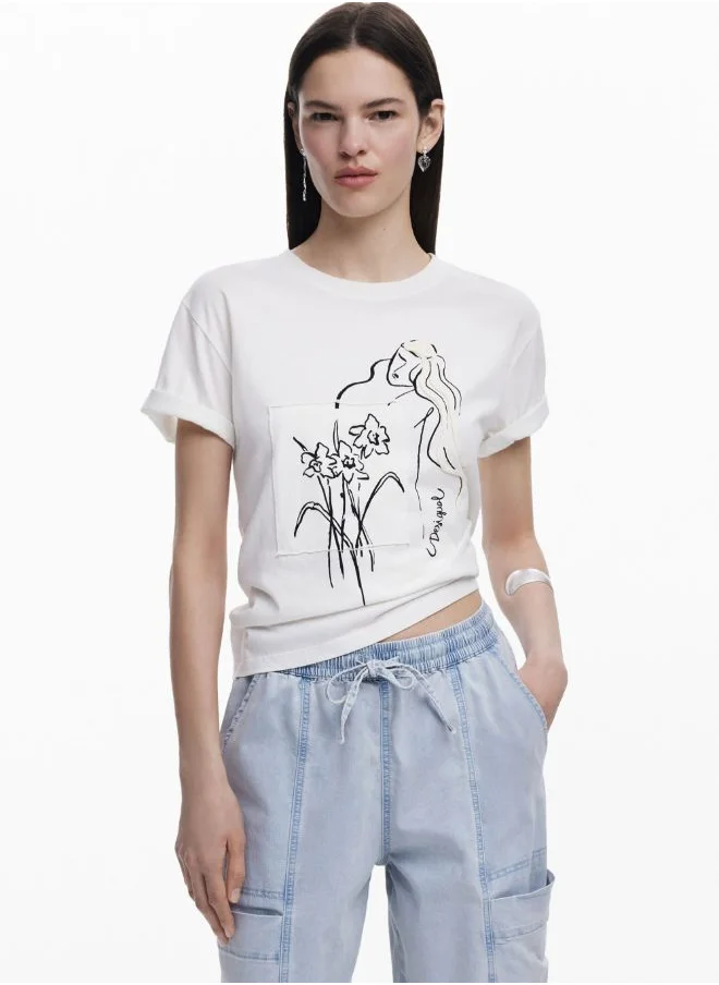 DESIGUAL LIGHT JOGGER JEANS