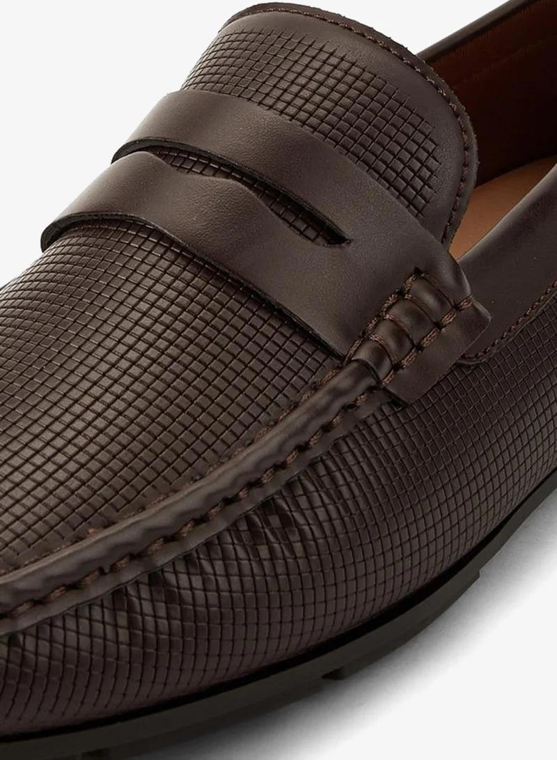 LBL by Shoexpress Men Waffle Textured Loafers