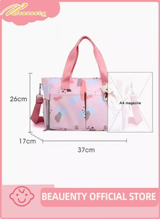 New Lightweight And Large Capacity Casual Hand-Held Single Shoulder Mother And Baby Bag - view 3