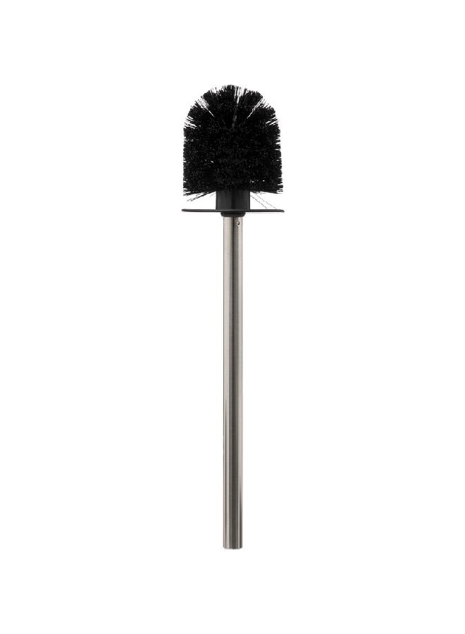Five Simply Smart High Quality Sandstone Toilet Brush with Holder Grey and Silver 39 x 12 x 12 cm 174878H - Image 2