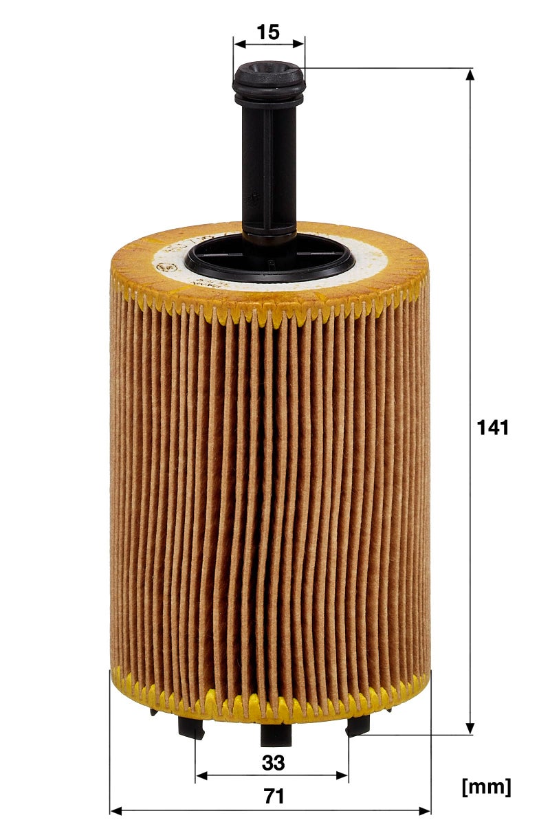 MANN FILTER فلتر زيت مان HU 719/7 X خالي من المعدن - Image 3