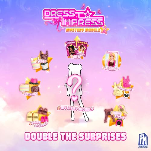 PhatMojo Dress to Impress - Mystery Model Minifigure 2-Pack (4" Tall, Series 1) [Includes DLC] - Image 3