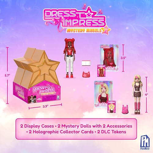 PhatMojo Dress to Impress - Mystery Model Minifigure 2-Pack (4" Tall, Series 1) [Includes DLC] - Image 4