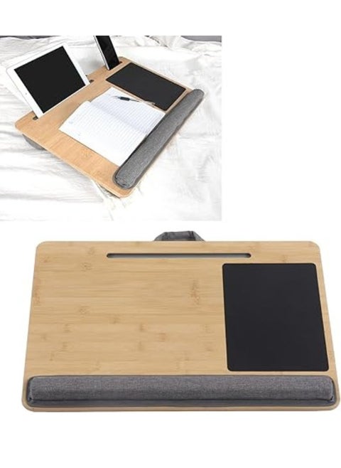 Comfortable & Portable Lap Table with Cushion – Lightweight Laptop Table for Bed, Sofa & Travel