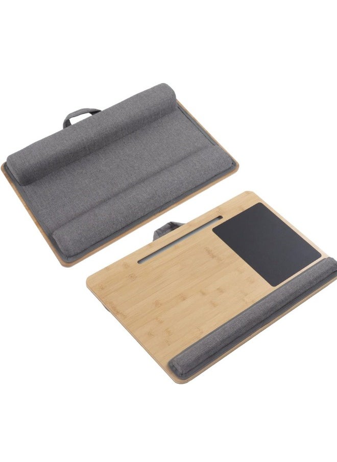 Comfortable & Portable Lap Table with Cushion – Lightweight Laptop Table for Bed, Sofa & Travel