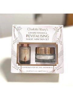 Charlotte Tilbury Charlotte Tilbury Magic Serum 0.2Oz And Magic Light Cream 0.5Oz Duo, 0.14 Ounce (Pack Of 2), 0.27 Ounce 