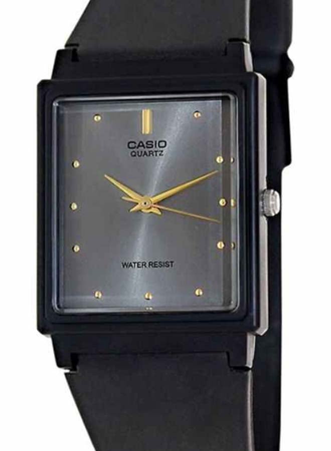 CASIO Men Youth Water Resistant Analog Watch MQ38-8ADF - 27 mm - Black - Image 3