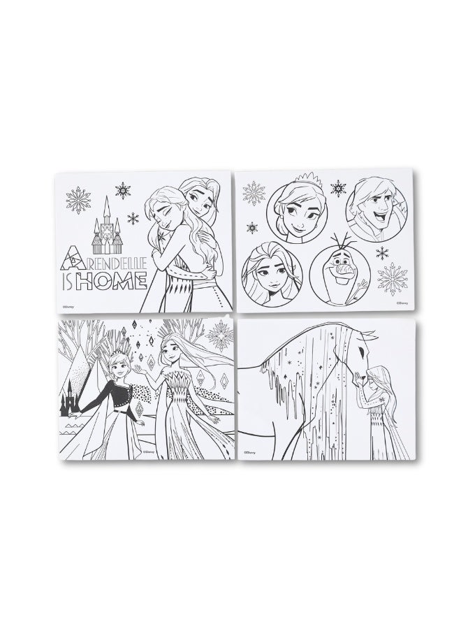 Disney Coloring Fun - 50 Stickers & 35 Sheets | Art & Craft Kit | Fun Activity For Kids| Age 3+ - Image 3