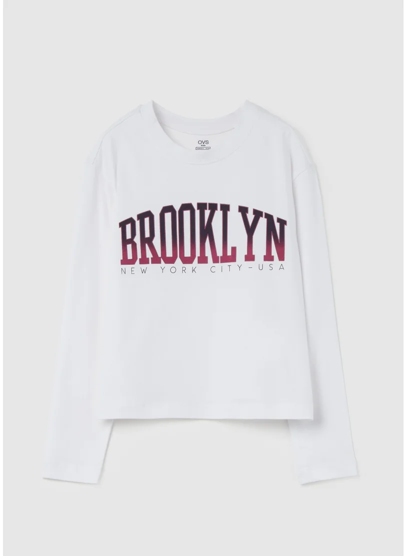 Ovs Long-sleeved T-shirt with print