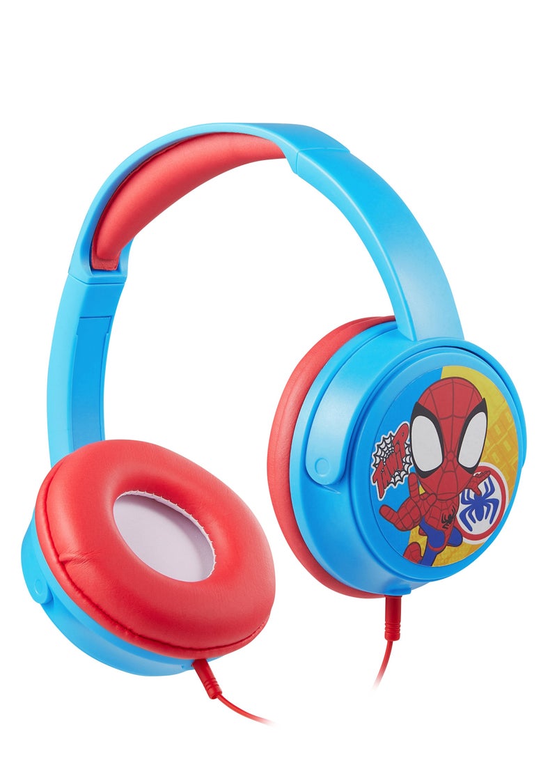 Marvel Spidey Amazing Friends Stereo Headphones w/ Padded Ear Cups and 11 stickers - Image 2