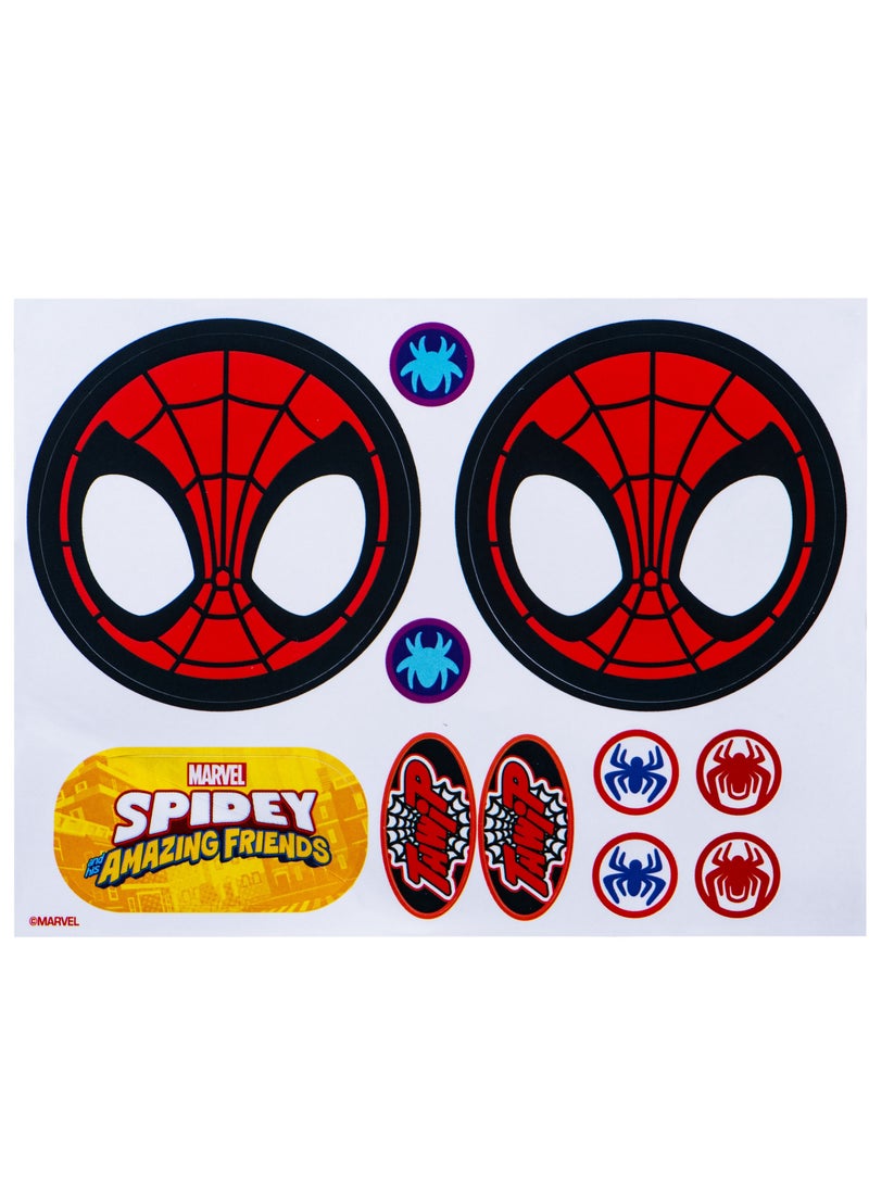 Marvel Spidey Amazing Friends Stereo Headphones w/ Padded Ear Cups and 11 stickers - Image 5