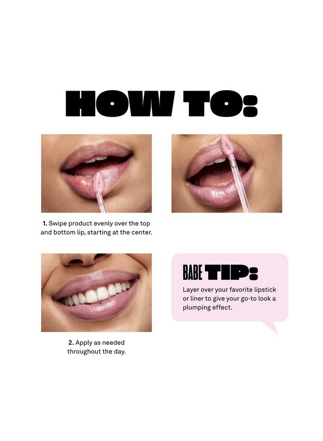 بابي اوريجينال جيلي الشفاه الممتلئ المتوهج لشفاه أكثر سمكًا - ملمع شفاه عالي اللمعان لترطيب الشفاه وتلطيفها، أحمر خدود - Image 5