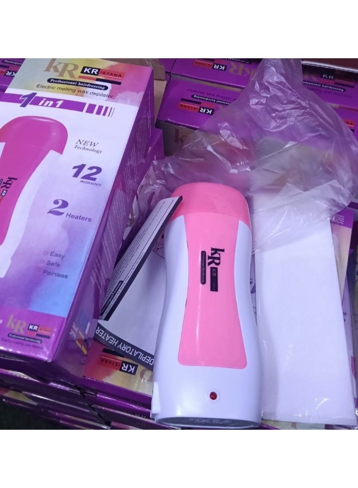 KR Italian 1-in-1 Waxing Kit for Painless Hair Removal from the Roots - Image 2