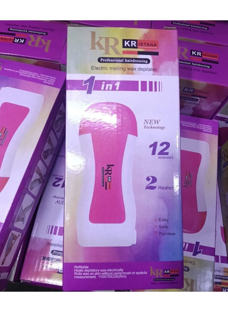 KR Italian 1-in-1 Waxing Kit for Painless Hair Removal from the Roots - Image 3
