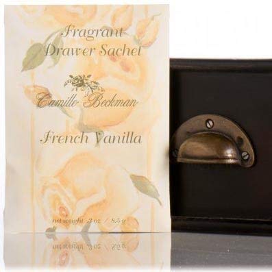 Camille Beckman Premium Fragrant Drawer Sachet, French Vanilla, 0.3 Ounce - Image 3