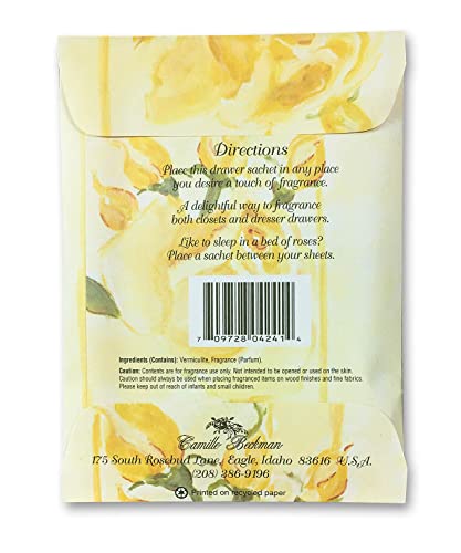 Camille Beckman Premium Fragrant Drawer Sachet, French Vanilla, 0.3 Ounce - Image 2