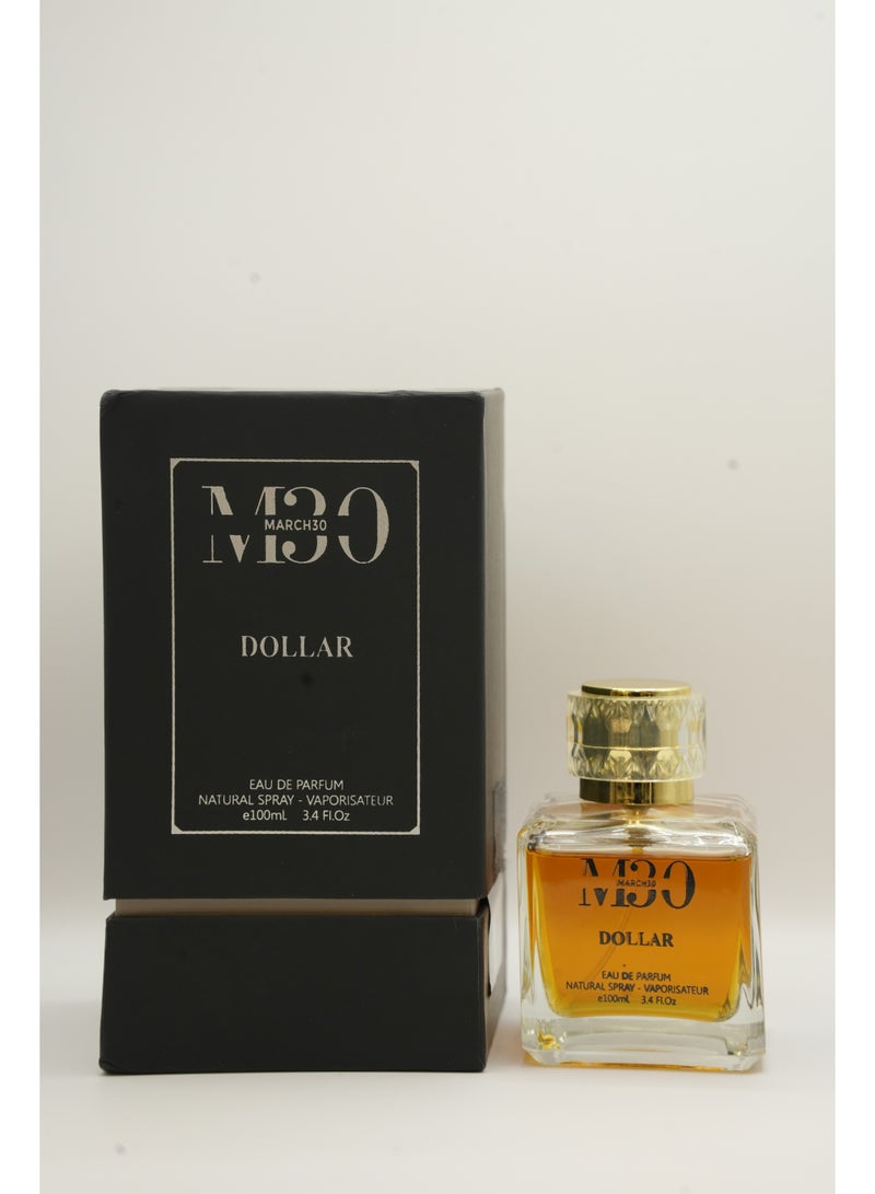 March Thirty (M30) Dollar Eau de Parfum Unisex 100ML - Image 4