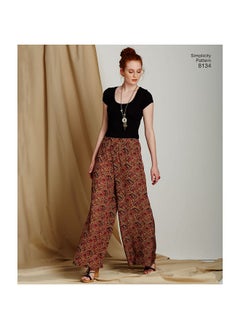 Simplicity 8134 Easy To Sew Women'S Pants And Shorts Sewing Pattern Kit Sizes 6 14  - Image 5