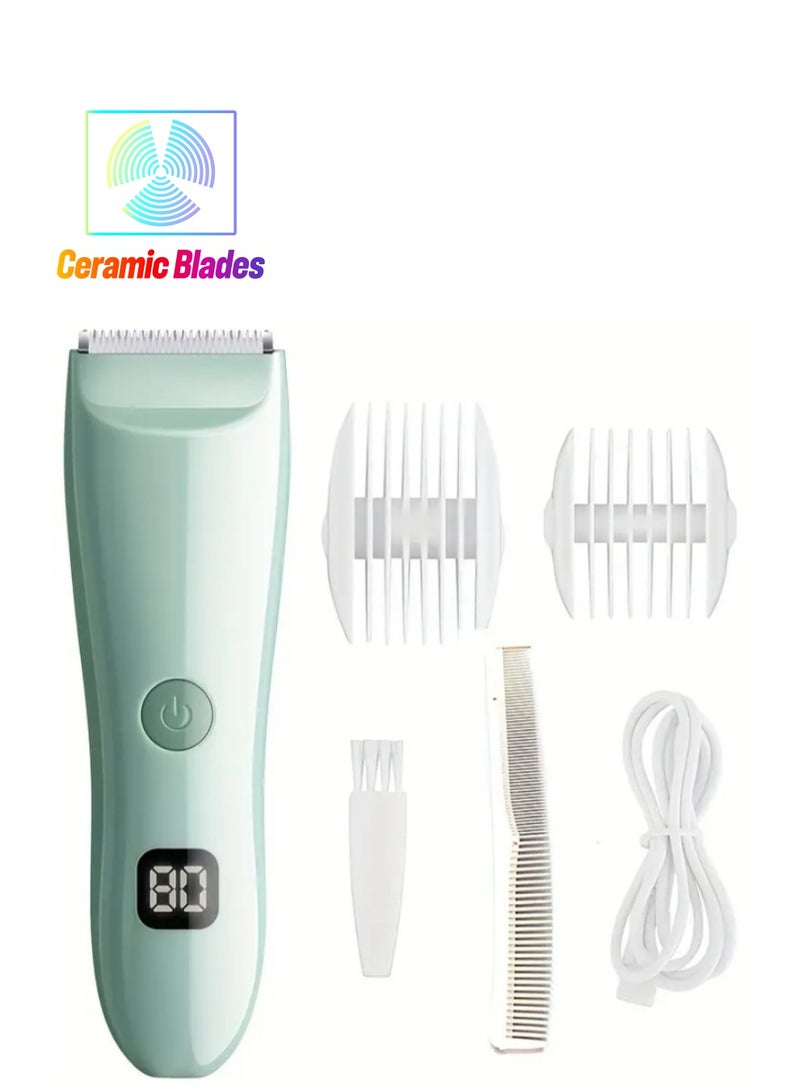 Advanced Electric Hair Clipper, Trimmer, Ceramic Head Electric Wireless Hair Clipper - Image 1