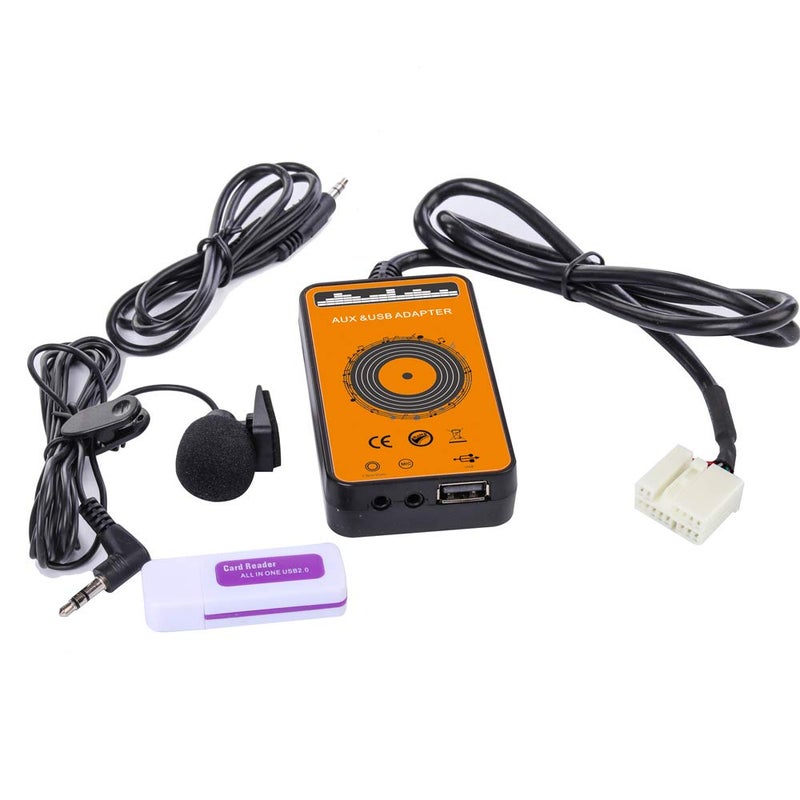 Yomikoo Car Bluetooth Transmitter with USB & AUX Input Interface for Honda Accord 2003-2012, Civic 2006-2014, CR-V 2004-2014, Odyssey 2005-2010, Pilot 2006-2014, TSX 2004-2011, MDX 2005-2006 - Image 5
