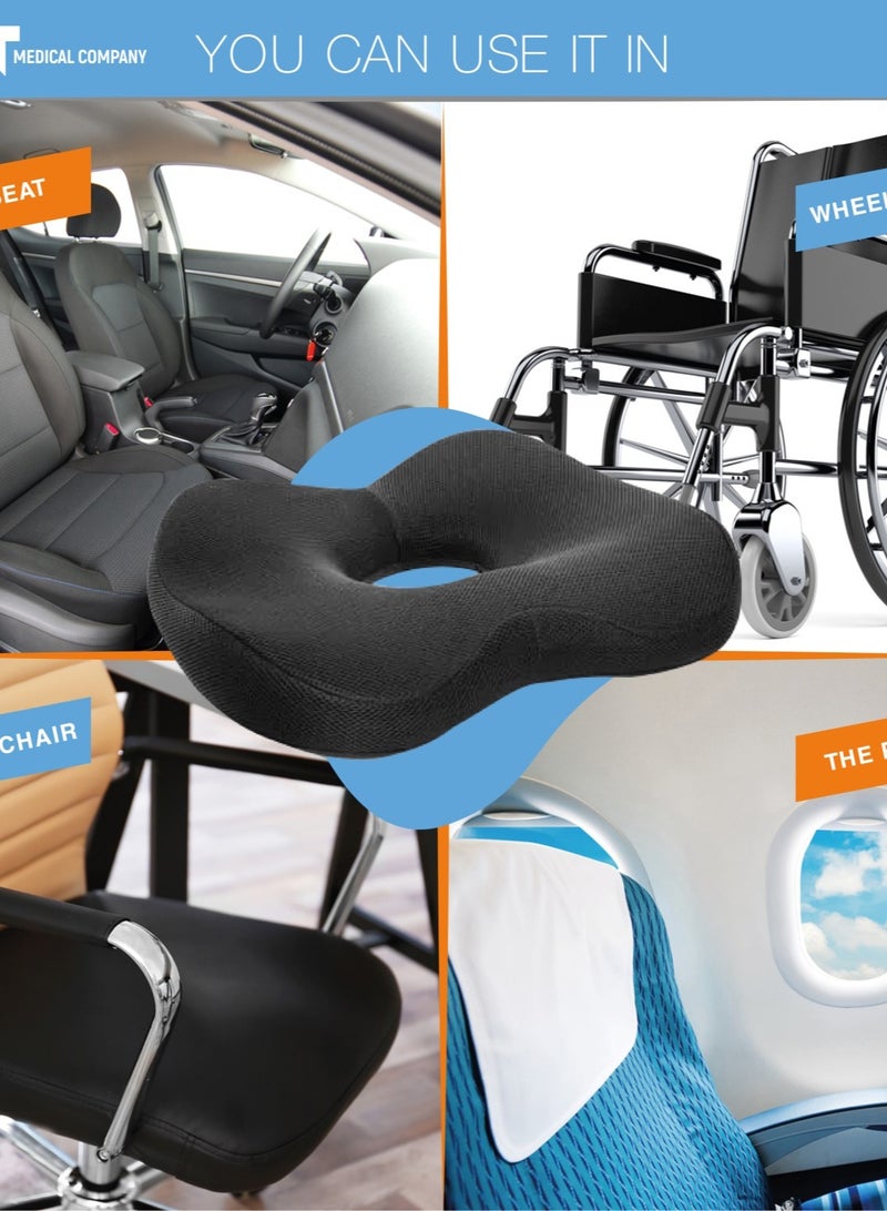 HT Alpha hemorrhoid seat is designed in an advanced way to prevent hemorrhoid and coccyx pain - Image 4