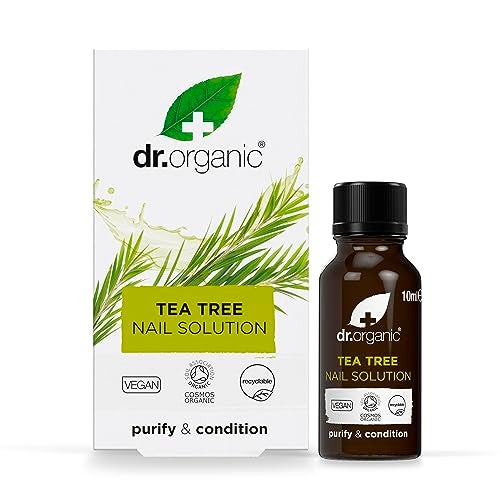 dr.organic Organic Doctor Tea Tree Nail Solution 034 Fluid Ounce - Image 1