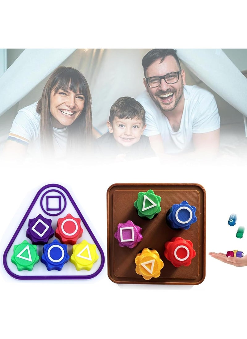 RATSAW - Gonggi Korean Game, Gonggi Traditional Korean Game Game, Stone Catching Game, Gonggi Jack Stone Pebbles Set, Stone Catching Game Board Game Squid Game Season 2 Edition Korean Traditional Play Game 5Pcs Jack Stone Pebbles Squid Game Edition Gong-Gi - Image 1