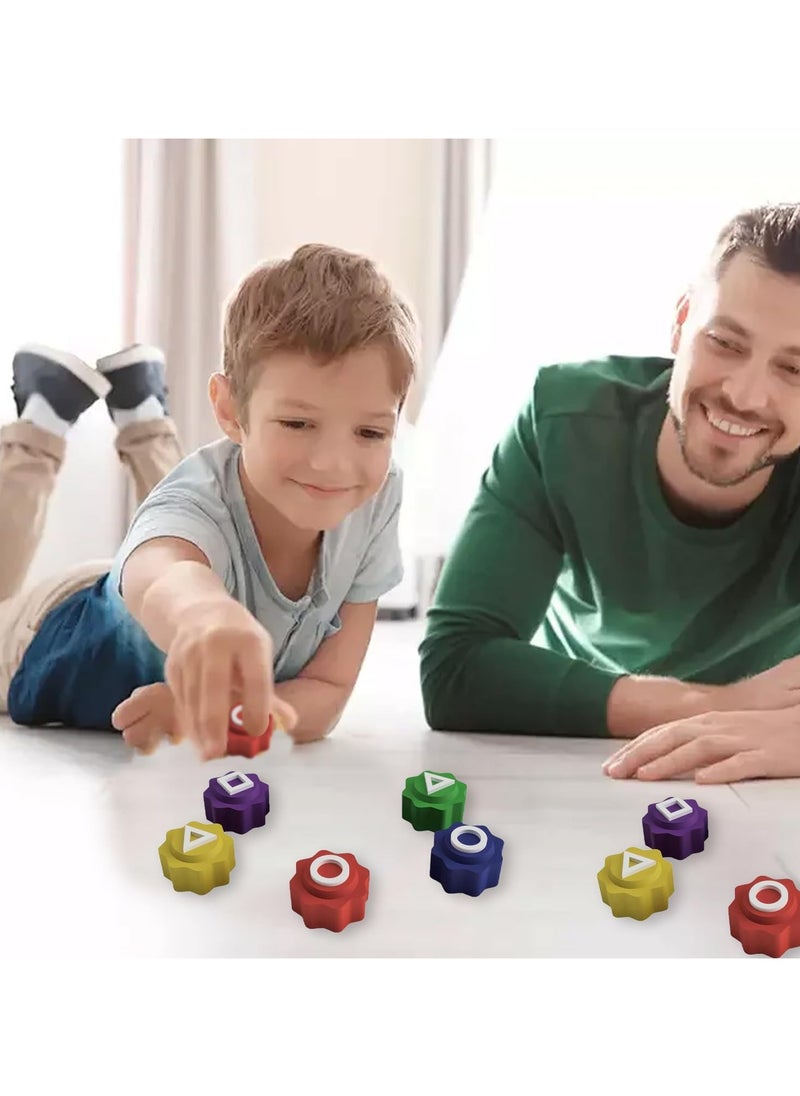 RATSAW - Gonggi Korean Game, Gonggi Traditional Korean Game Game, Stone Catching Game, Gonggi Jack Stone Pebbles Set, Stone Catching Game Board Game Squid Game Season 2 Edition Korean Traditional Play Game 5Pcs Jack Stone Pebbles Squid Game Edition Gong-Gi - Image 1