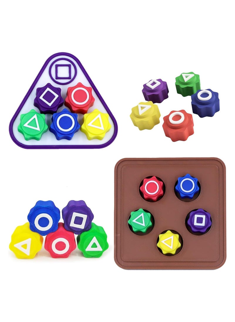 RATSAW - Gonggi Korean Game, Gonggi Traditional Korean Game Game, Stone Catching Game, Gonggi Jack Stone Pebbles Set, Stone Catching Game Board Game Squid Game Season 2 Edition Korean Traditional Play Game 5Pcs Jack Stone Pebbles Squid Game Edition Gong-Gi - Image 1