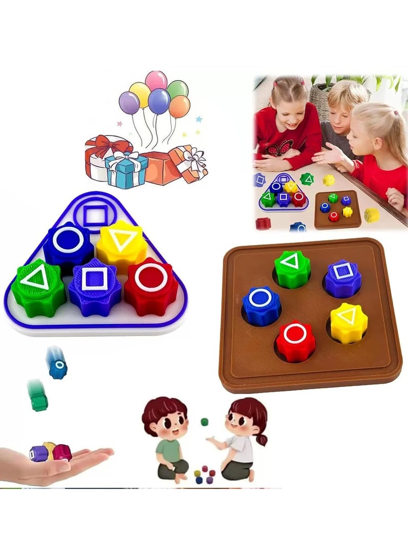 RATSAW - Gonggi Korean Game, Gonggi Traditional Korean Game Game, Stone Catching Game, Gonggi Jack Stone Pebbles Set, Stone Catching Game Board Game Squid Game Season 2 Edition Korean Traditional Play Game 5Pcs Jack Stone Pebbles Squid Game Edition Gong-Gi - Image 1